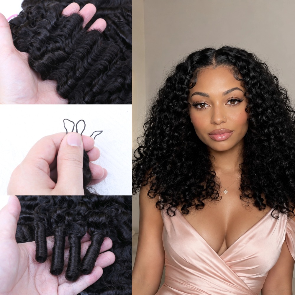 Hair Care Formulation - Extensiones de Cabello Brasileño Rizado Birmano,