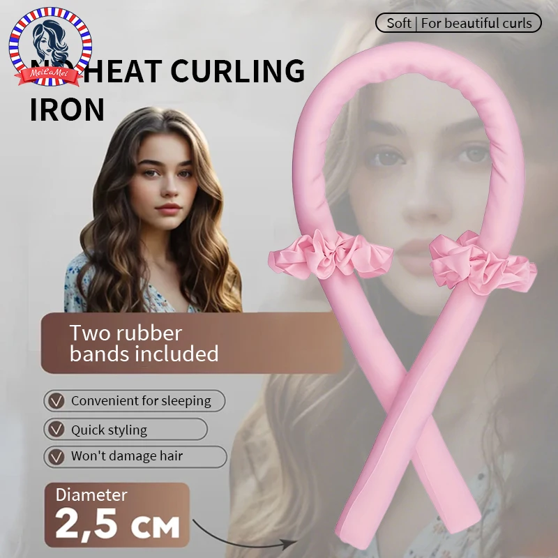 Hair Care Set - Juego de rizador sin calor, rizador