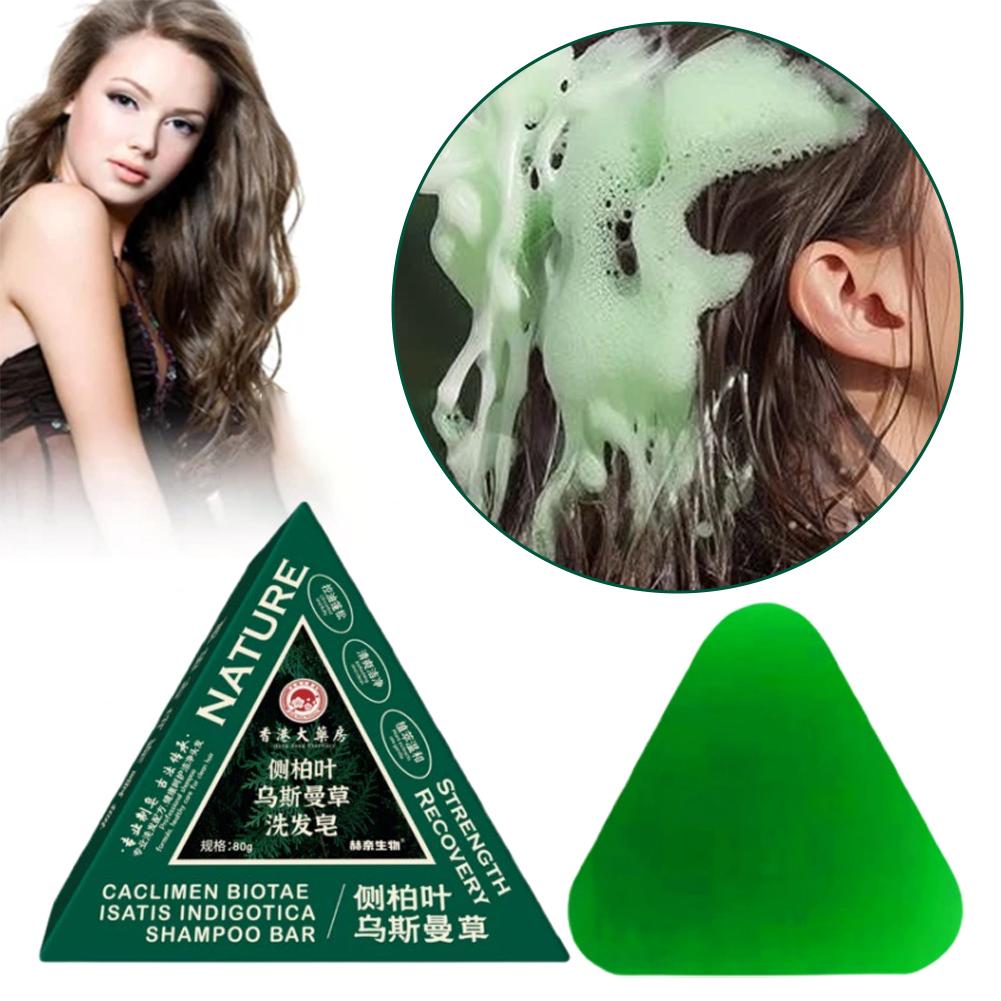 Hair Care Herbal - Usmanthus Sinensis champú jabón a base