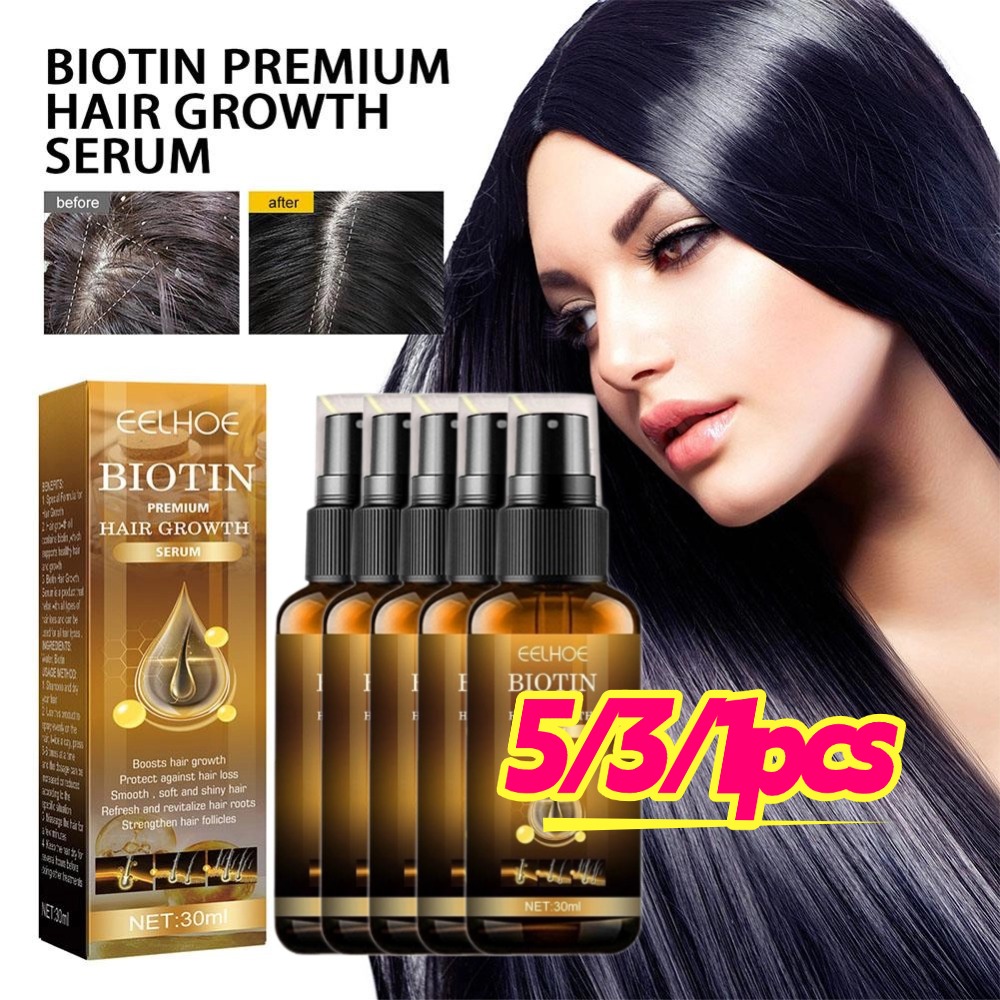 Hair Care Herbal - 5/3/1 Uds biotina productos para el
