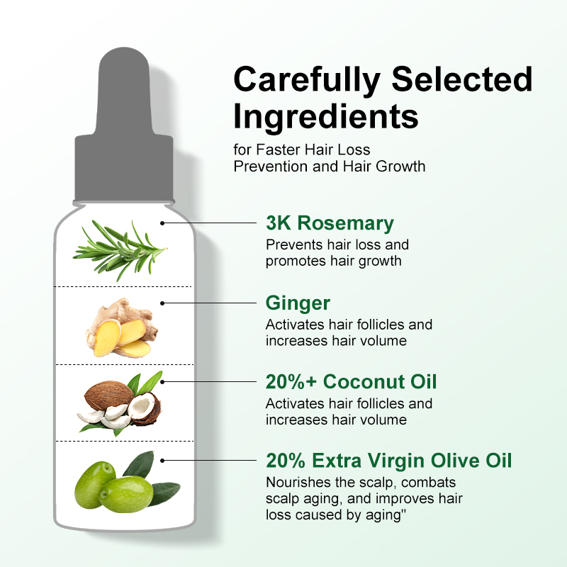 Aceite de romero PURC para el  - Hair Care Essential Oil Atomizing reseña y precio