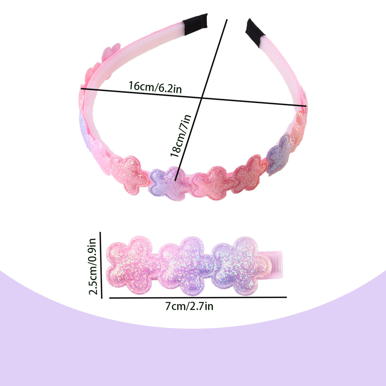 Set de Diademas y Pinzas para  - Hair Care Gift Set reseña y precio
