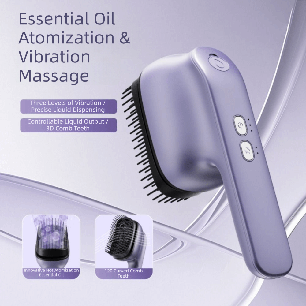 Peine Eléctrico Atomizador de  - Hair Care Essential Oil Atomizing reseña y precio