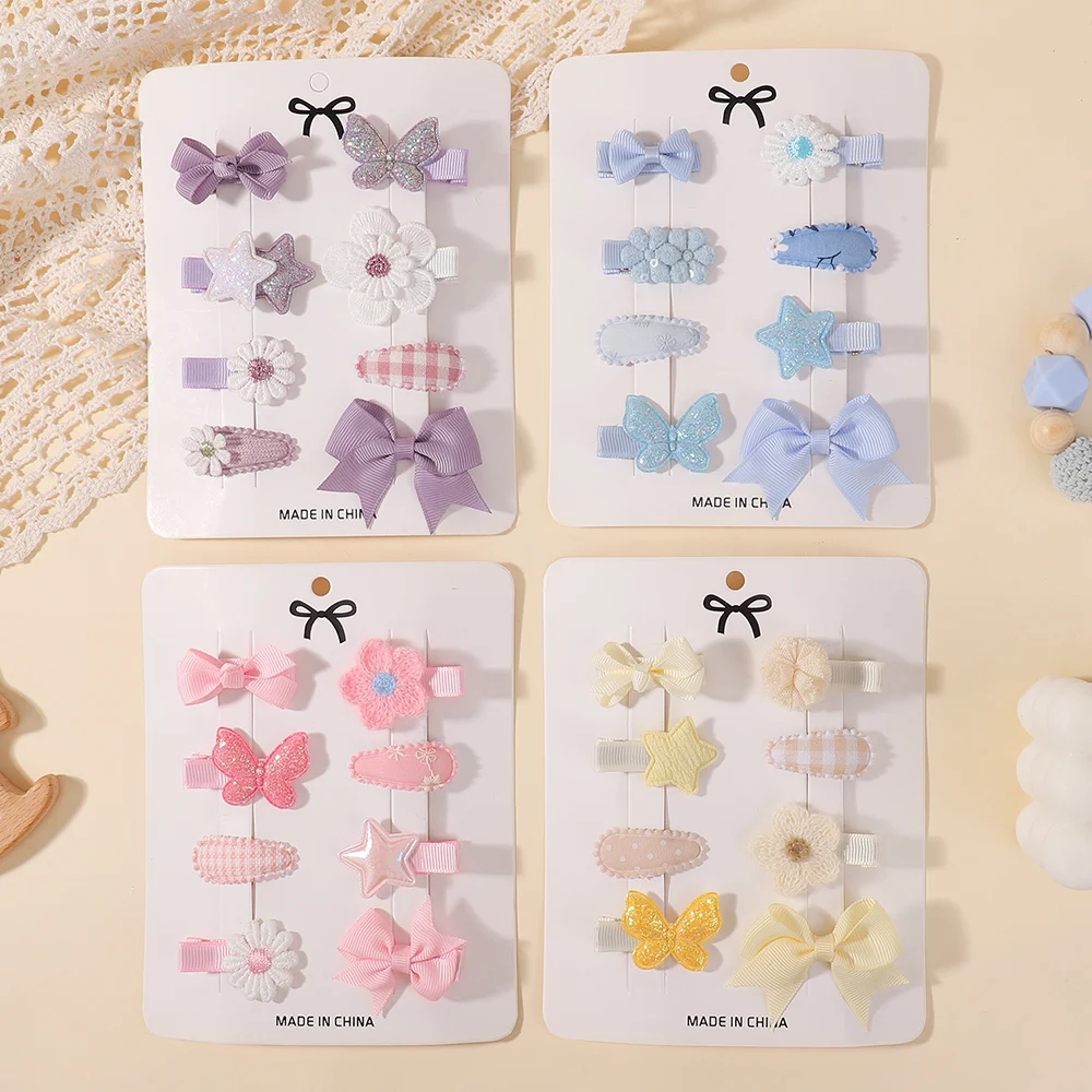 8 unids/set pasador para niñas - Hair Care Gift Set reseña y precio