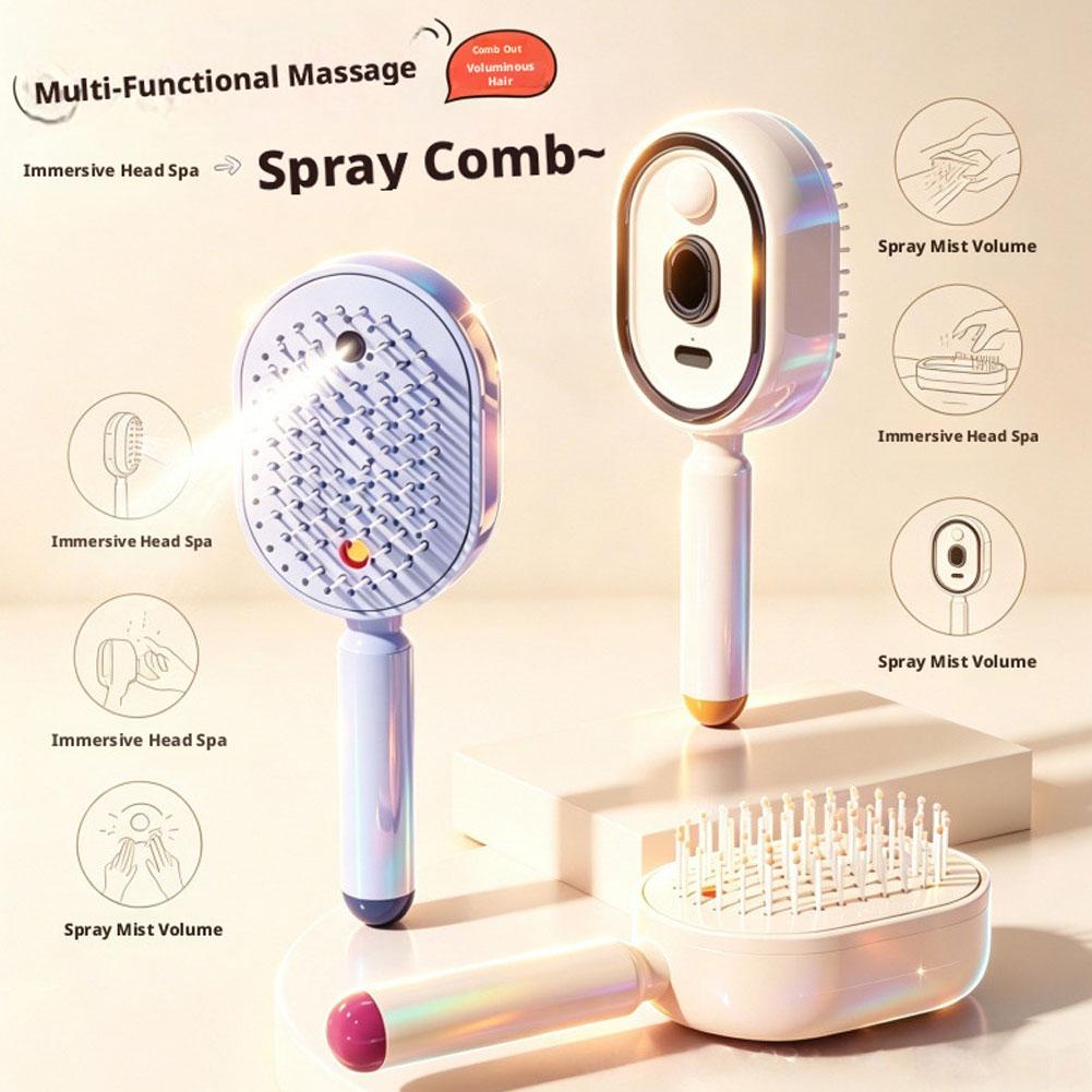 Set de Peine Eléctrico con Pul - Hair Care Essential Oil Atomizing reseña y precio