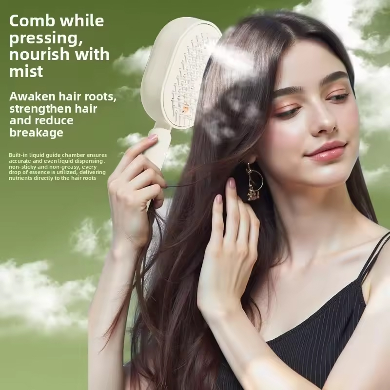 Peine Eléctrico Pulverizador c - Hair Care Essential Oil Atomizing reseña y precio